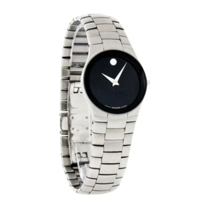 Movado MW-0605609 Black Dial Stainless Steel Women Watch